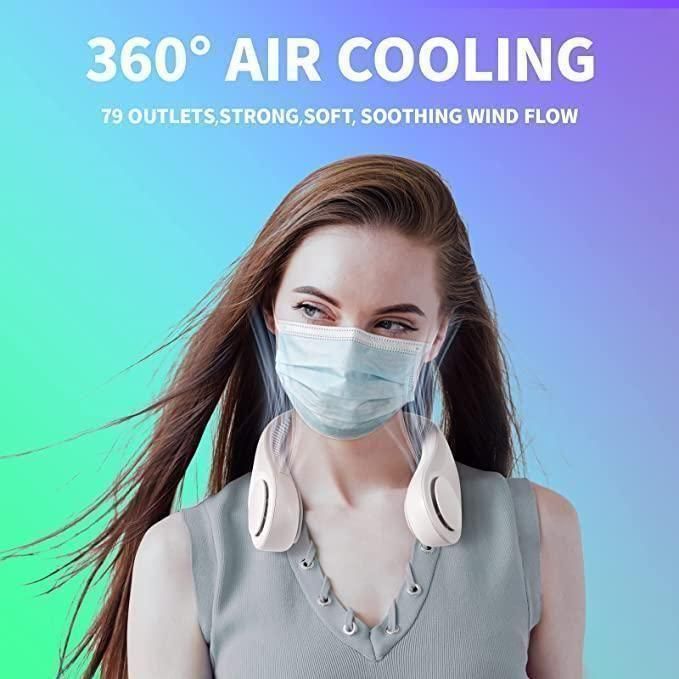 Rechargeable Hanging Neck Fan