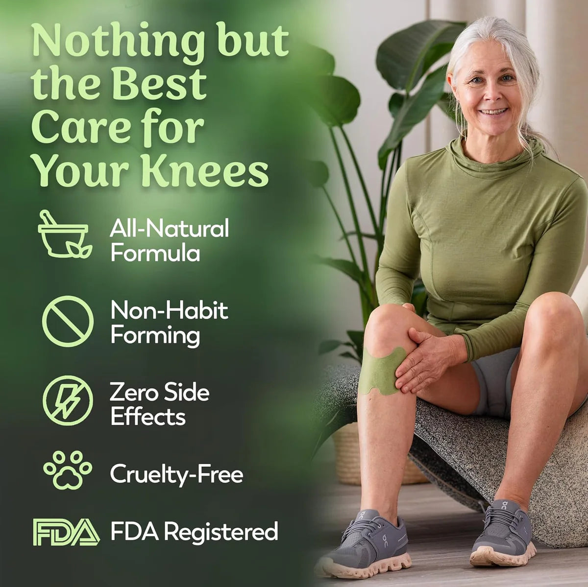 HealPatch™ - Natural Knee Pain Relief Patches 🌿🦵 (Pack of 10)