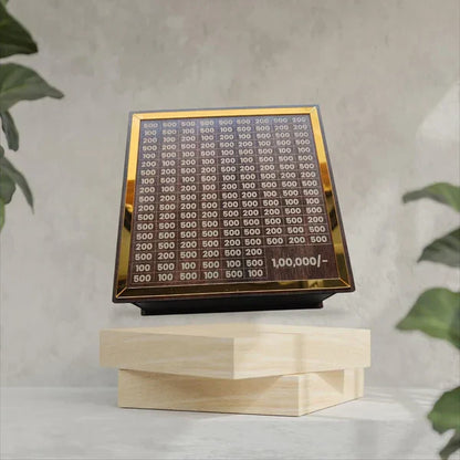 Grabssy Wooden Money Bank