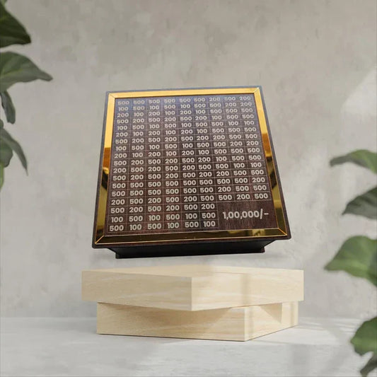 Grabssy Wooden Money Bank