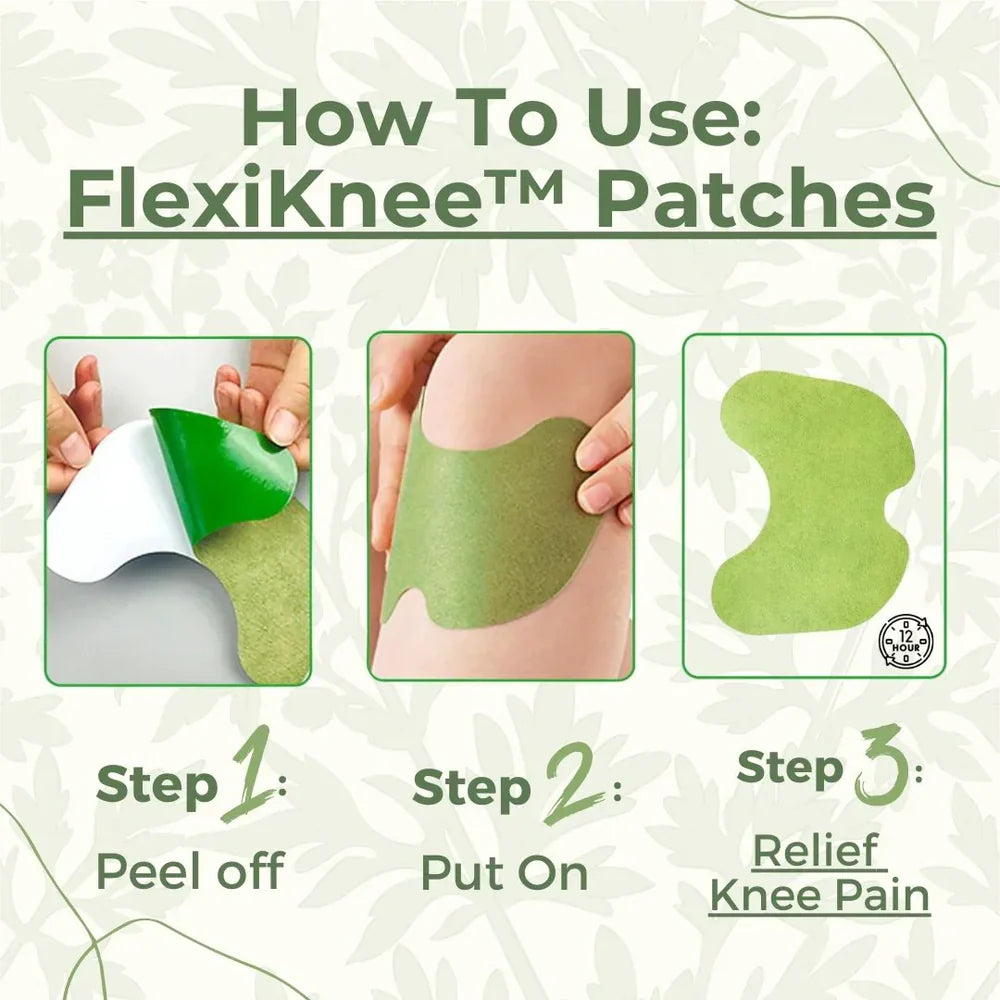 HealPatch™ - Natural Knee Pain Relief Patches 🌿🦵 (Pack of 10)