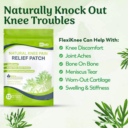 HealPatch™ - Natural Knee Pain Relief Patches 🌿🦵 (Pack of 10)
