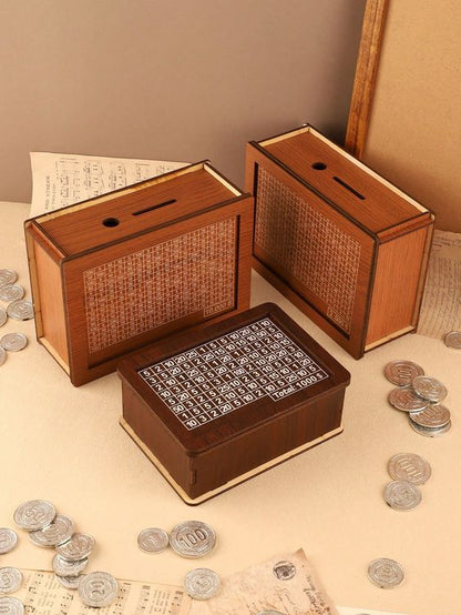 Grabssy Wooden Money Bank
